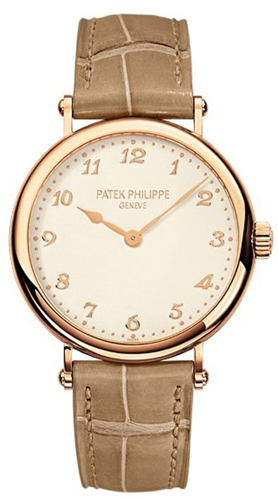 百达翡丽patek philippe-calatrava系列 7200r-001 女士自动机械表