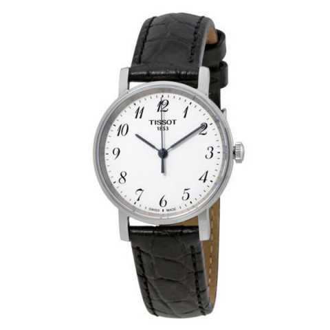 天梭tissot-魅时系列 t109.210.16.032.00 女士石英表