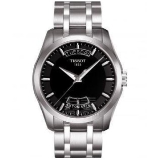 天梭tissot-库图系列t035.407.11.051.00 机械男表,参考价￥4460