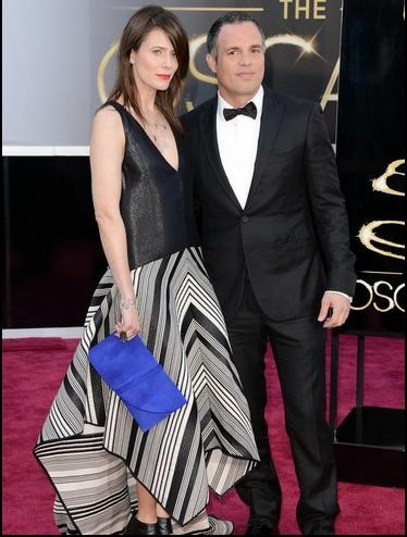 马克鲁弗洛(mark ruffalo)携妻子桑莱丝科伊妮(sunrise