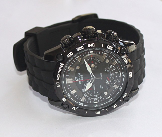 卡西欧casio-edifice系列 ef-550pb-1av 男士石英表