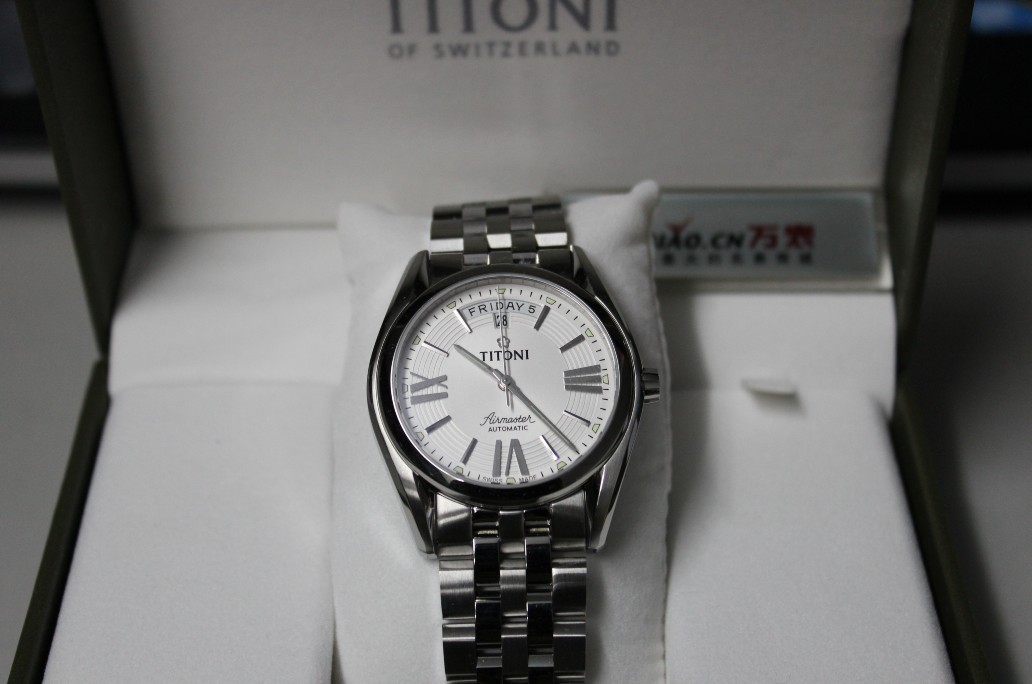 梅花titoniairmaster空霸系列93909s342机械男表