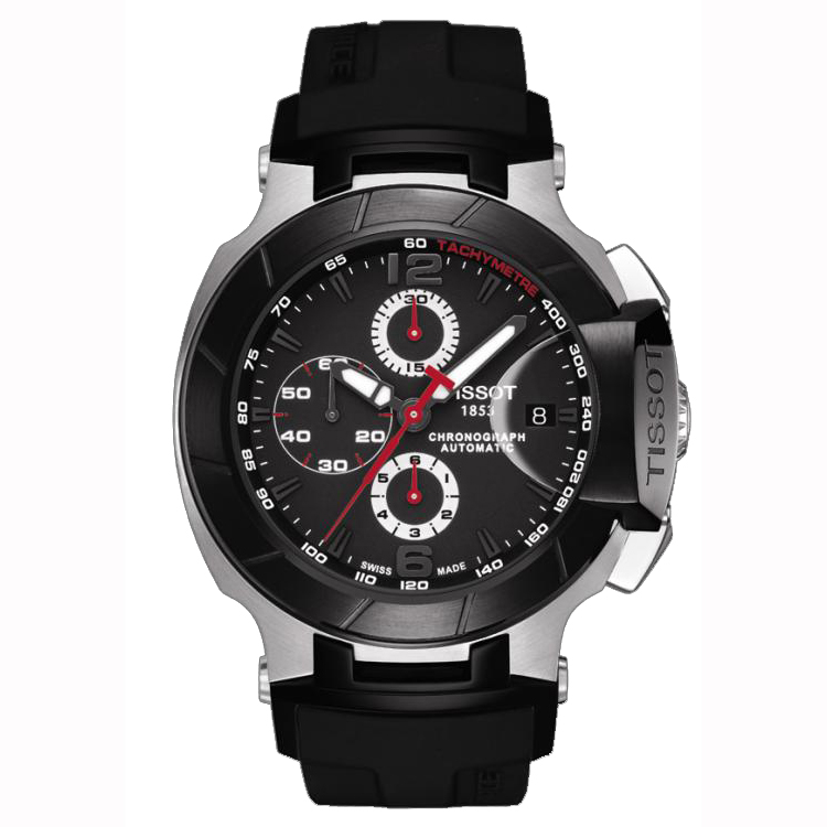 天梭TISSOT-T-竞速系列 T048.427.27.057.00 机械男表