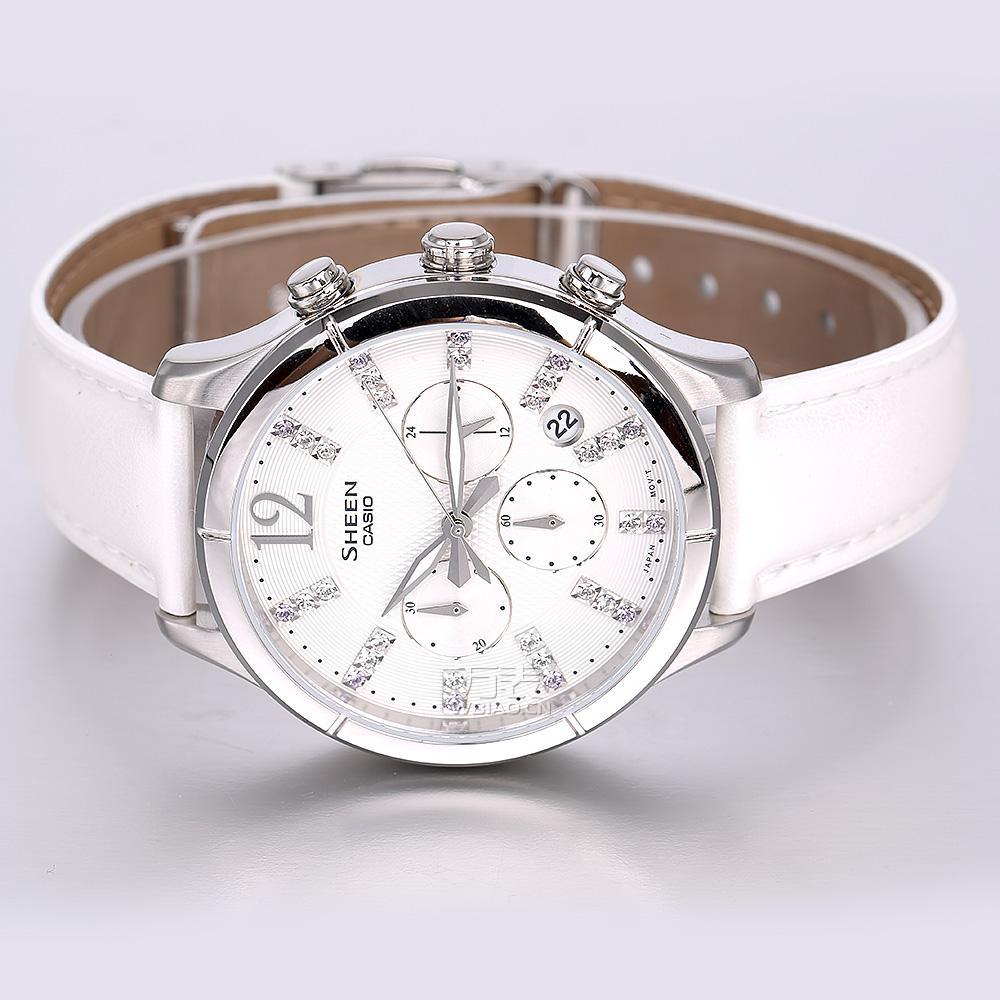 卡西欧CASIO-SHEEN系列 SHE-5020L-7ADR 女士石英表