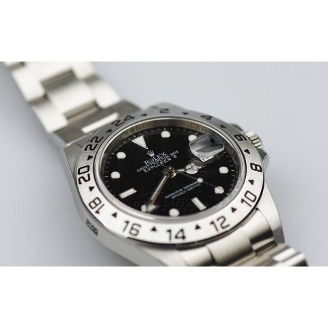 勞力士rolex-探險家型系列 16570-78790黑 機械男表