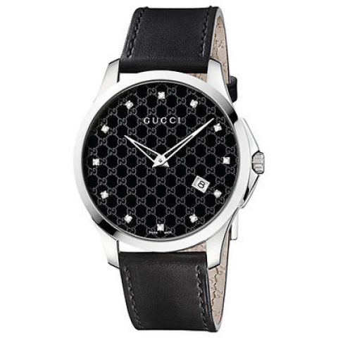 古馳gucci-g-timeless系列 ya126305石英男表價格: ￥9800.