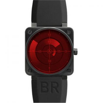 柏莱士Bell&Ross-AVIATION雷达系列 BR0192-RED-RAD/SRU 男士自动机械表
