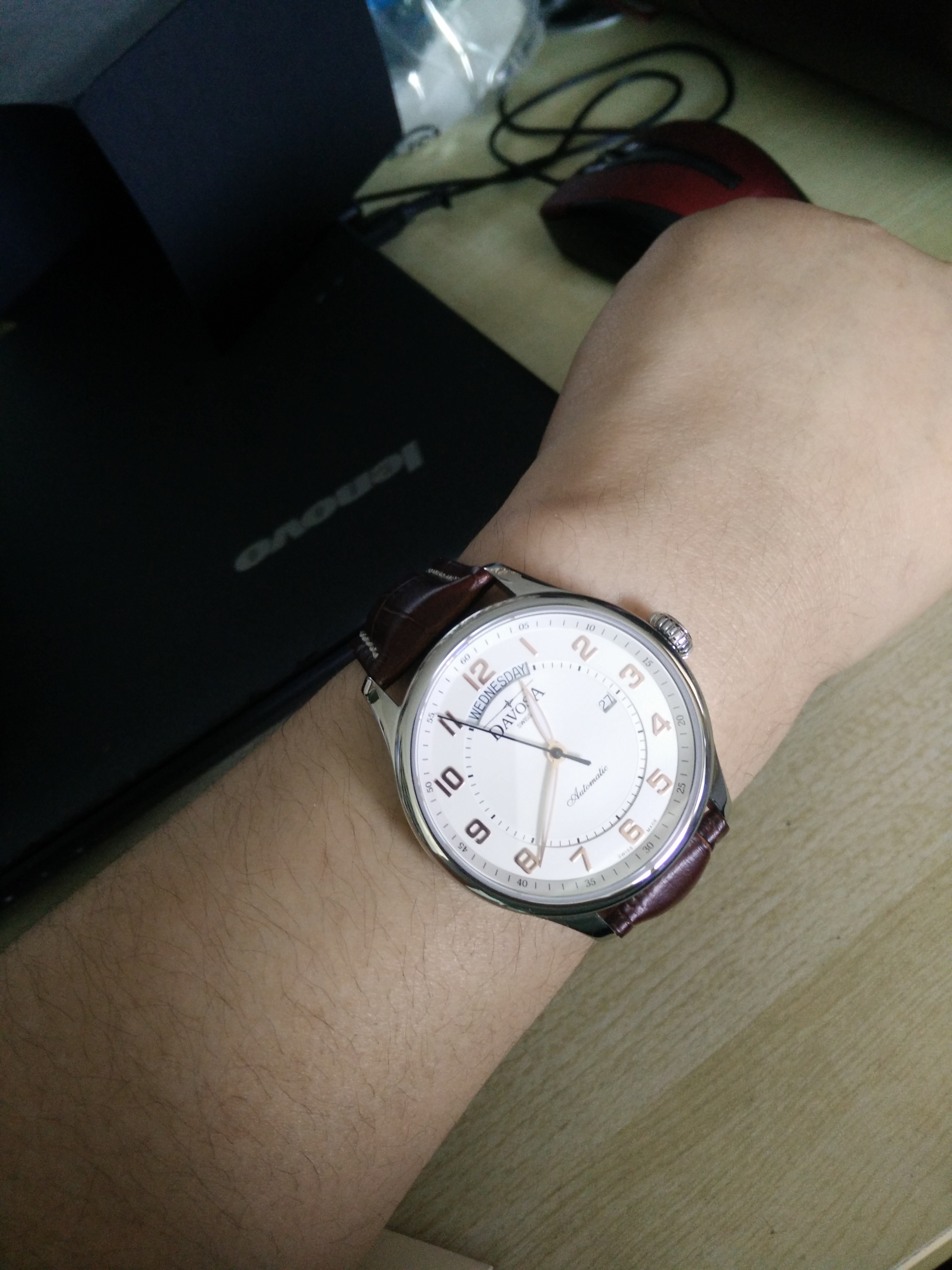 迪沃斯16148336手表【表友晒单作业】手表收到了...