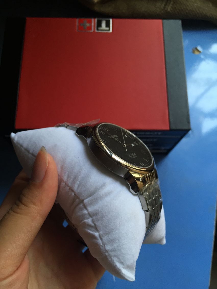 天梭T41.1.483.53手表【表友晒单作业】买给老公的...