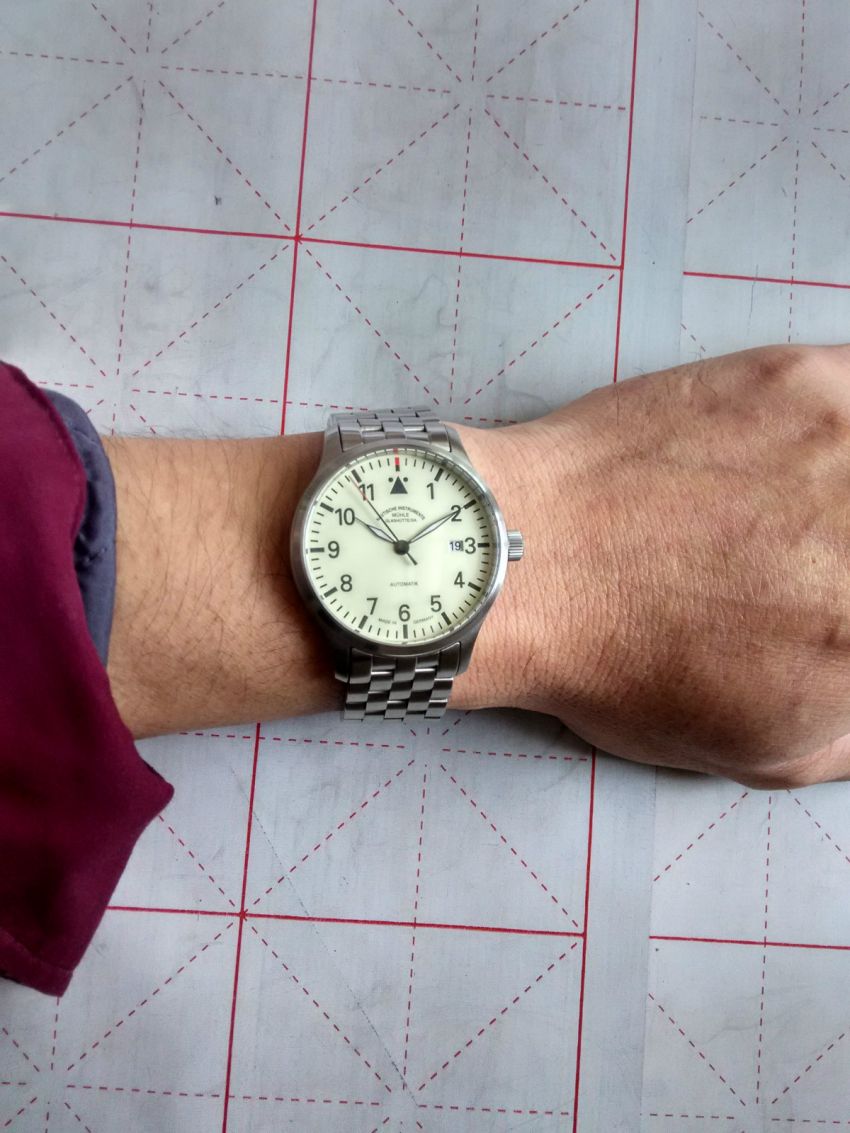 格拉苏蒂·莫勒M1-37-47-MB手表「表友晒单作业」刚买回来一...
