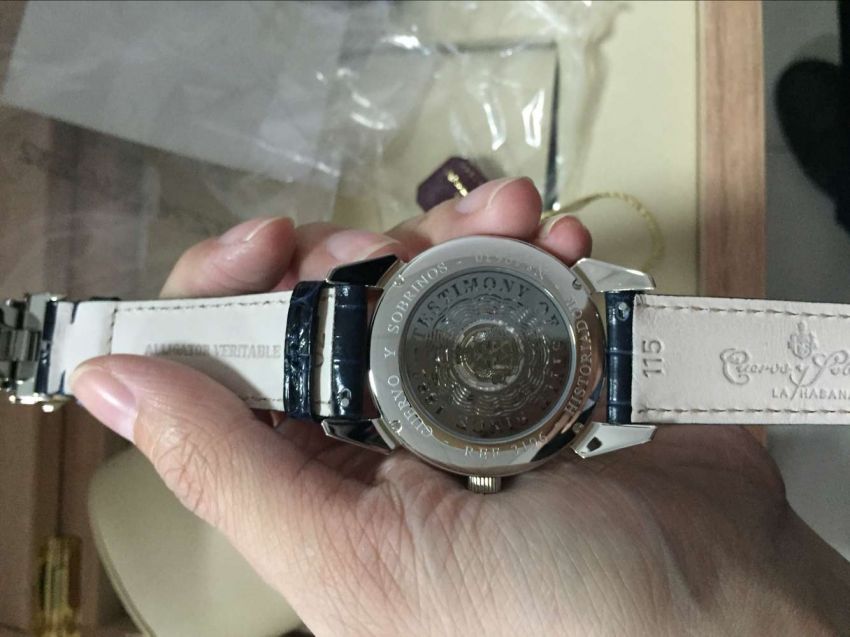 库尔沃3196.1I手表【表友晒单作业】看了很久表...