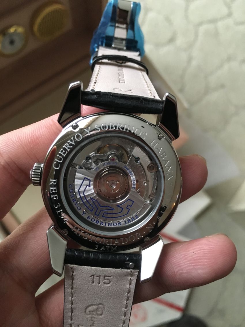 库尔沃3194.1A(黑色表带)手表【表友晒单作业】很低调，之...