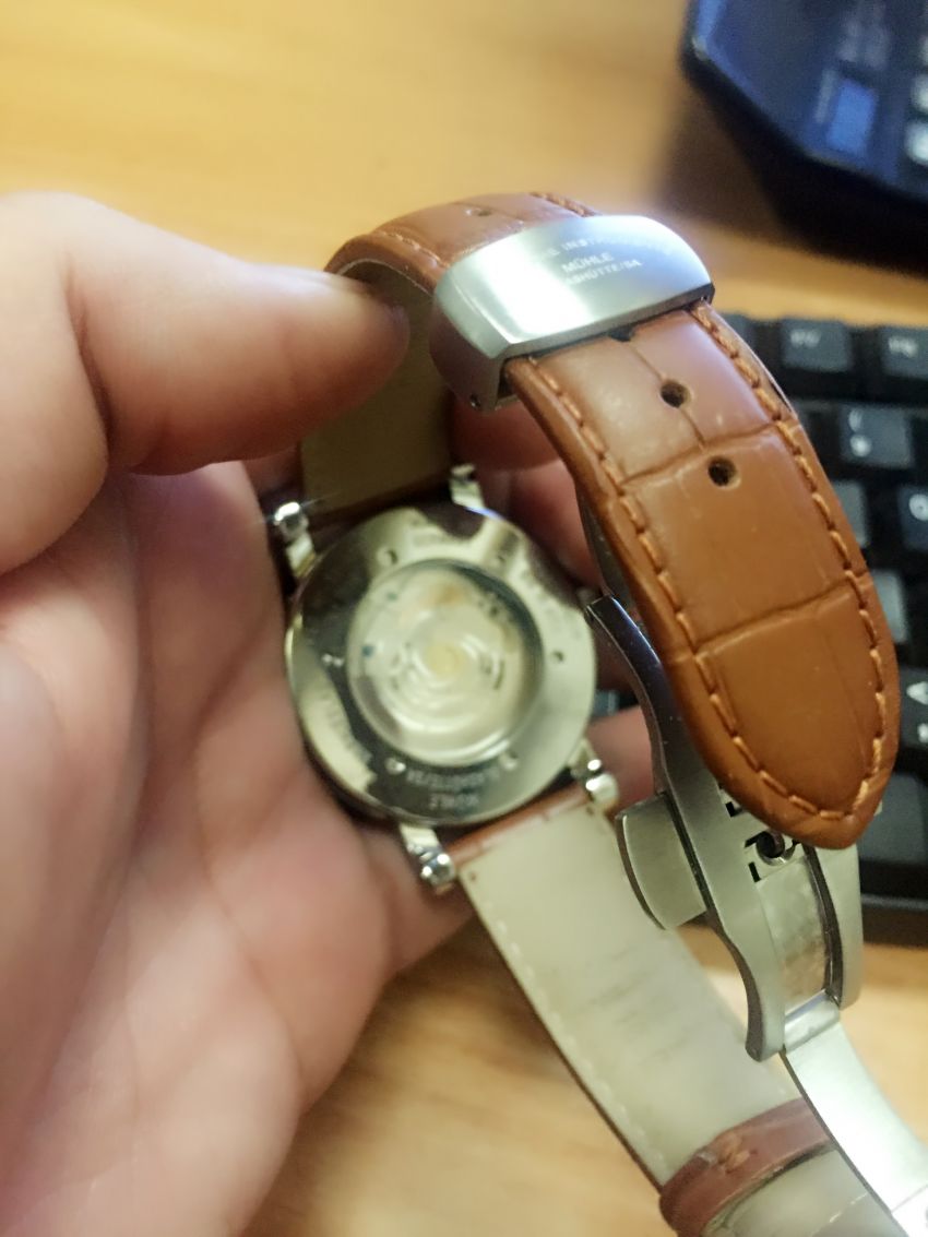 格拉苏蒂·莫勒M1-33-42-LB手表「表友晒单作业」手表非常漂...
