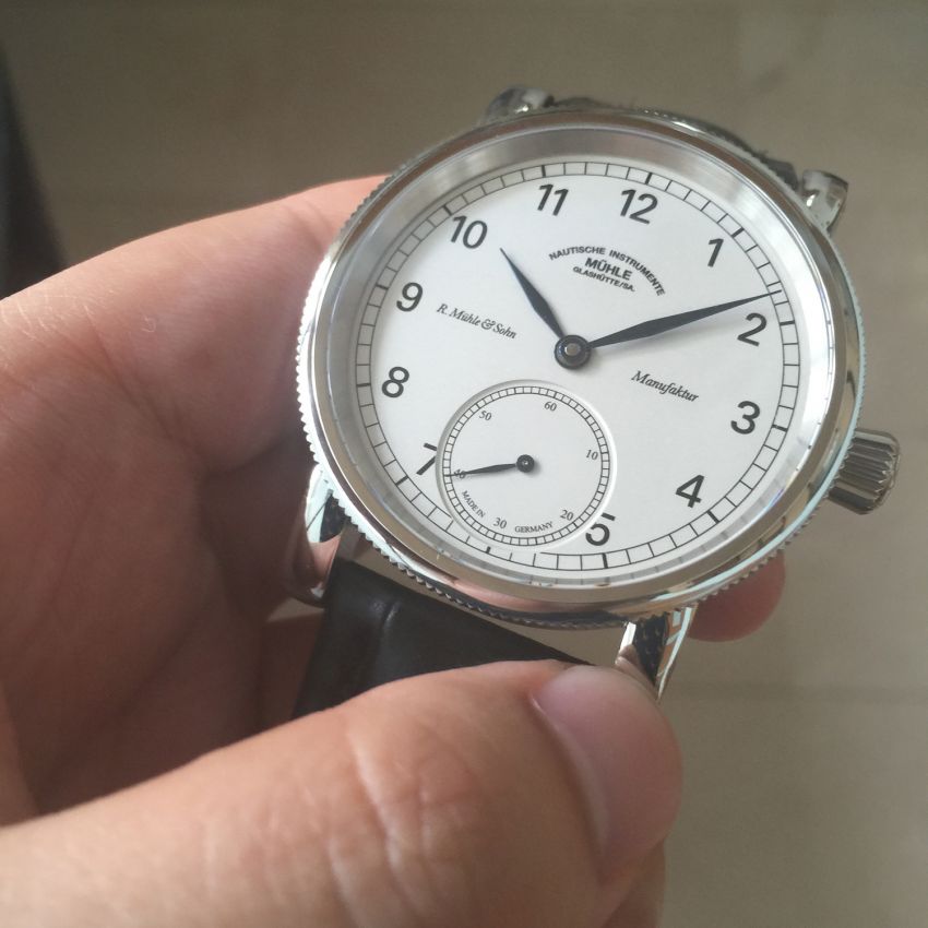 格拉苏蒂·莫勒M1-11-05-LB手表【表友晒单作业】手表戴着很...