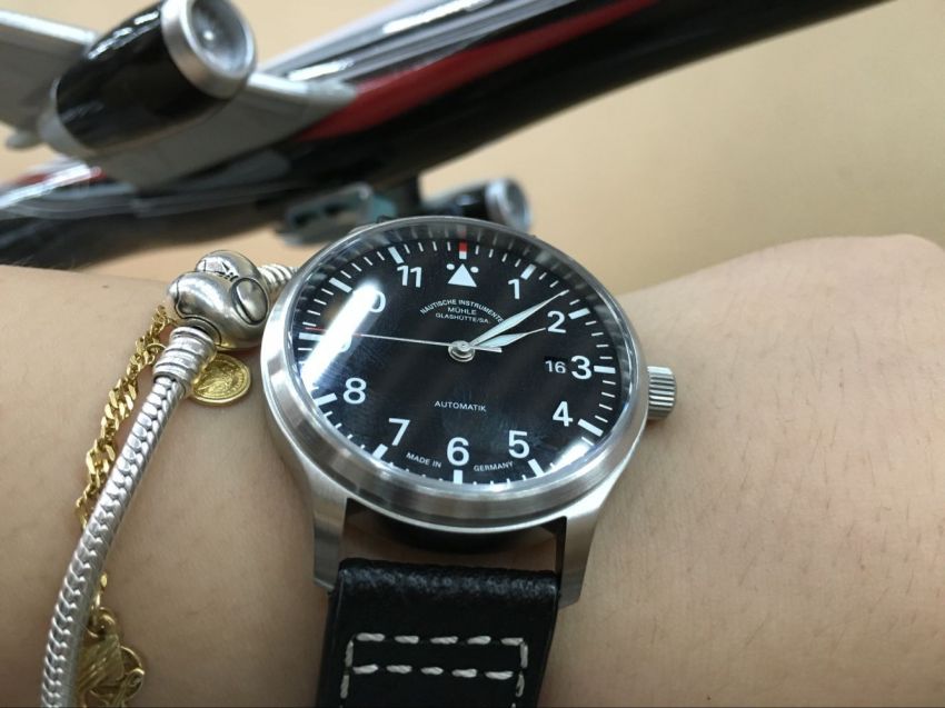 格拉苏蒂·莫勒M1-37-44-LB手表【表友晒单作业】手表很好看...