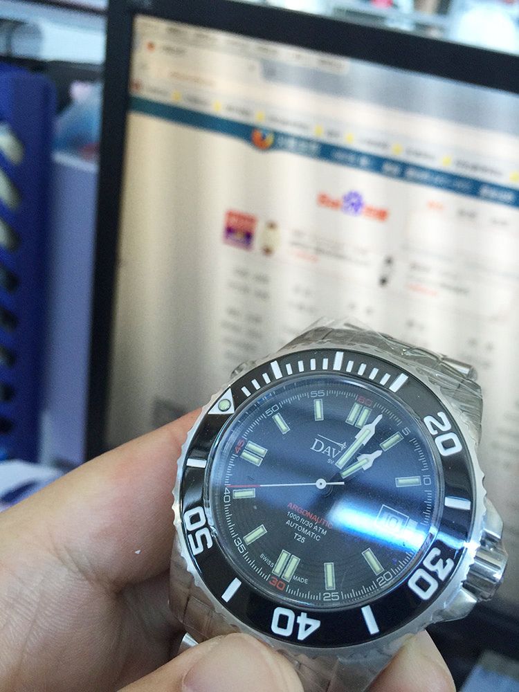 迪沃斯16150920手表【表友晒单作业】寄到公司来...