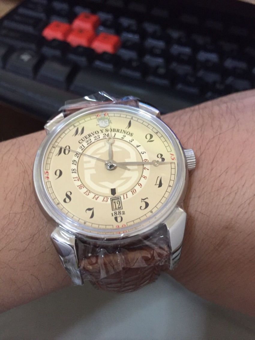 库尔沃3196.1C手表 不错,跟想... 