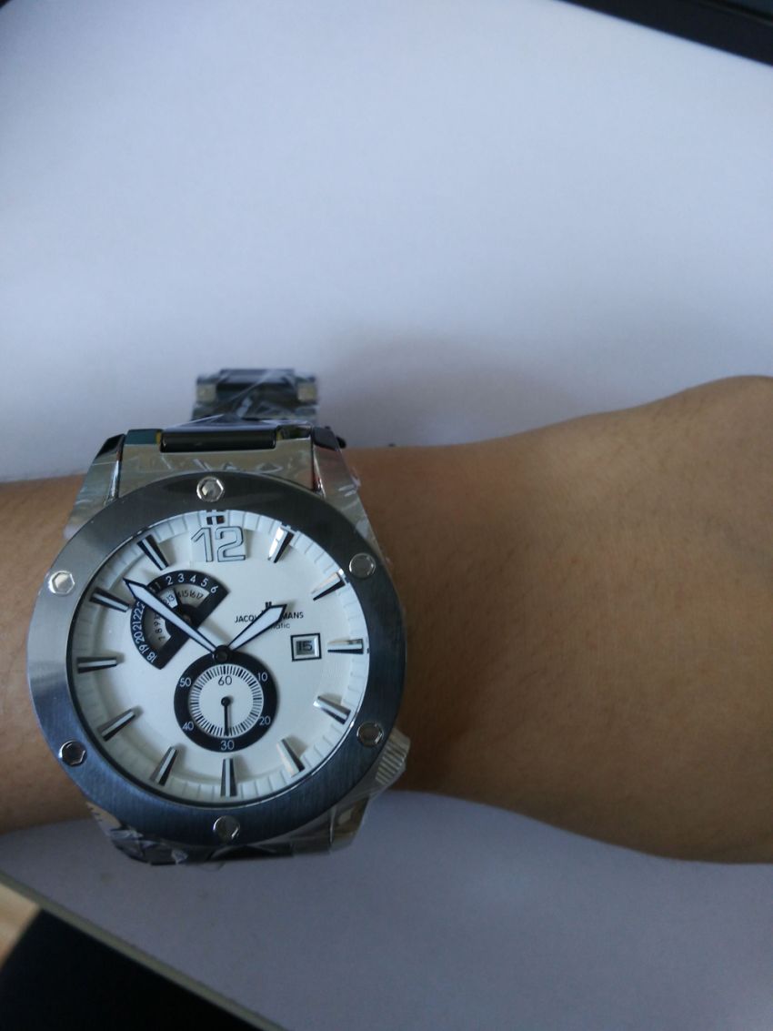 雅克利曼1-1765G手表「表友晒单作业」手表挺好看...