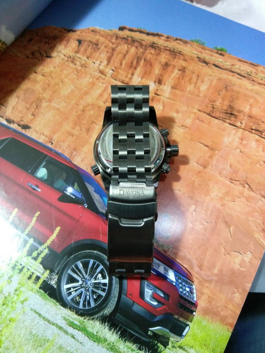 迪沃斯16150880手表【表友晒单作业】黑色很酷的...