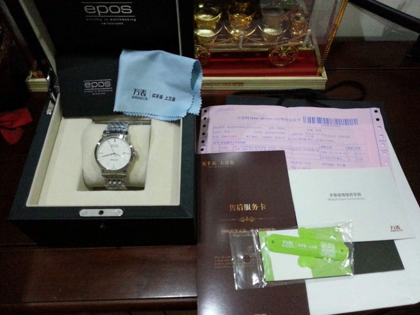 爱宝时3390.152.20.10.30手表【表友晒单作业】宝贝已经收...