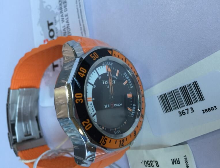 天梭T026.420.17.281.02手表【表友晒单作业】橙色很有运...