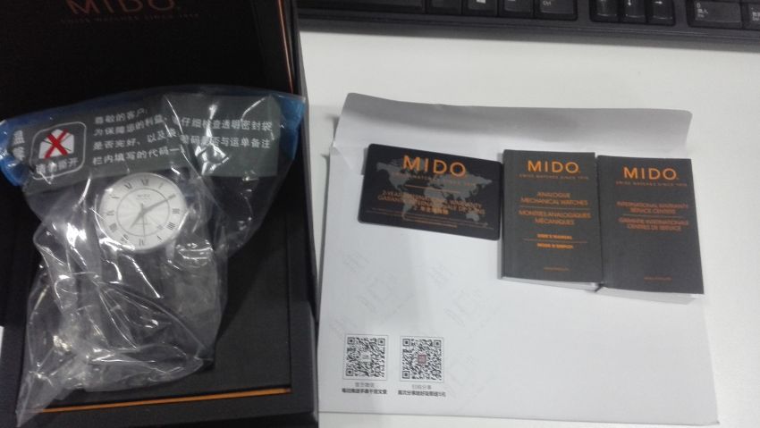 美度M8600.4.21.4手表【表友晒单作业】纠结了好久...