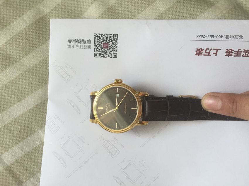 爱宝时3390.152.22.17.27手表【表友晒单作业】实物很精致...