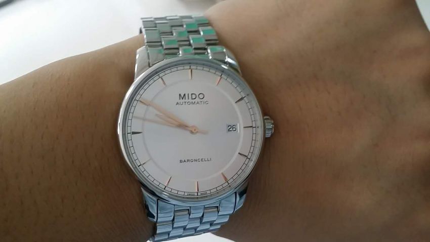 美度M8600.4.10.1手表【表友晒单作业】首先要表扬...