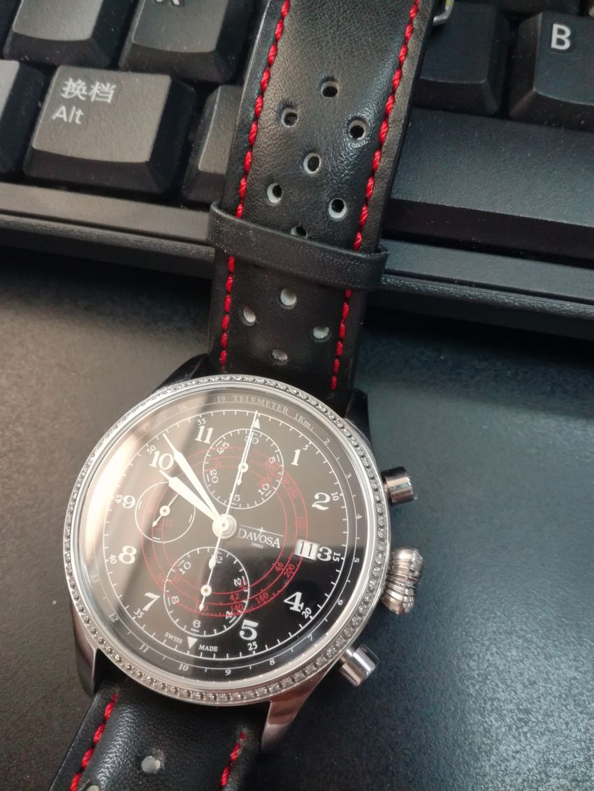 迪沃斯16100956手表「表友晒单作业」手表戴了有...