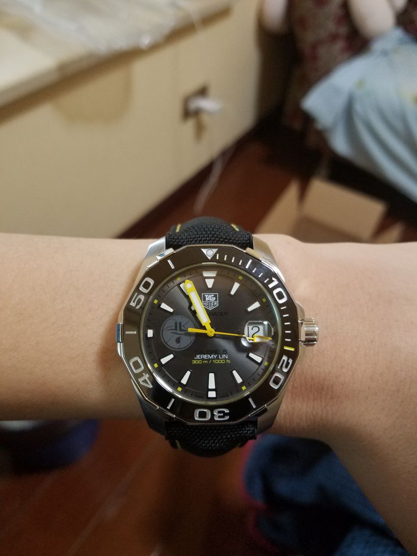 泰格豪雅WAY211F.FC6362手表【表友晒单作业】样子不错!...