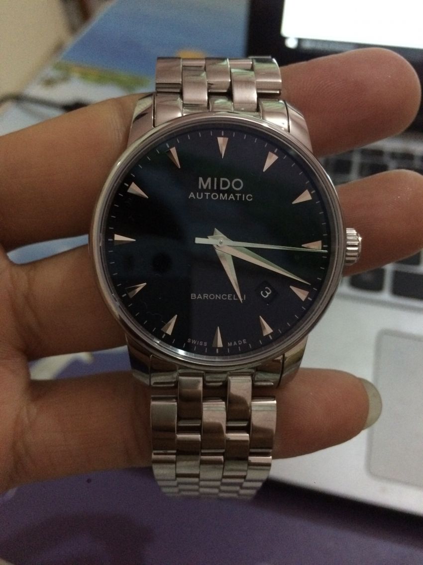 美度M8600.4.18.1手表【表友晒单作业】看了好久，...
