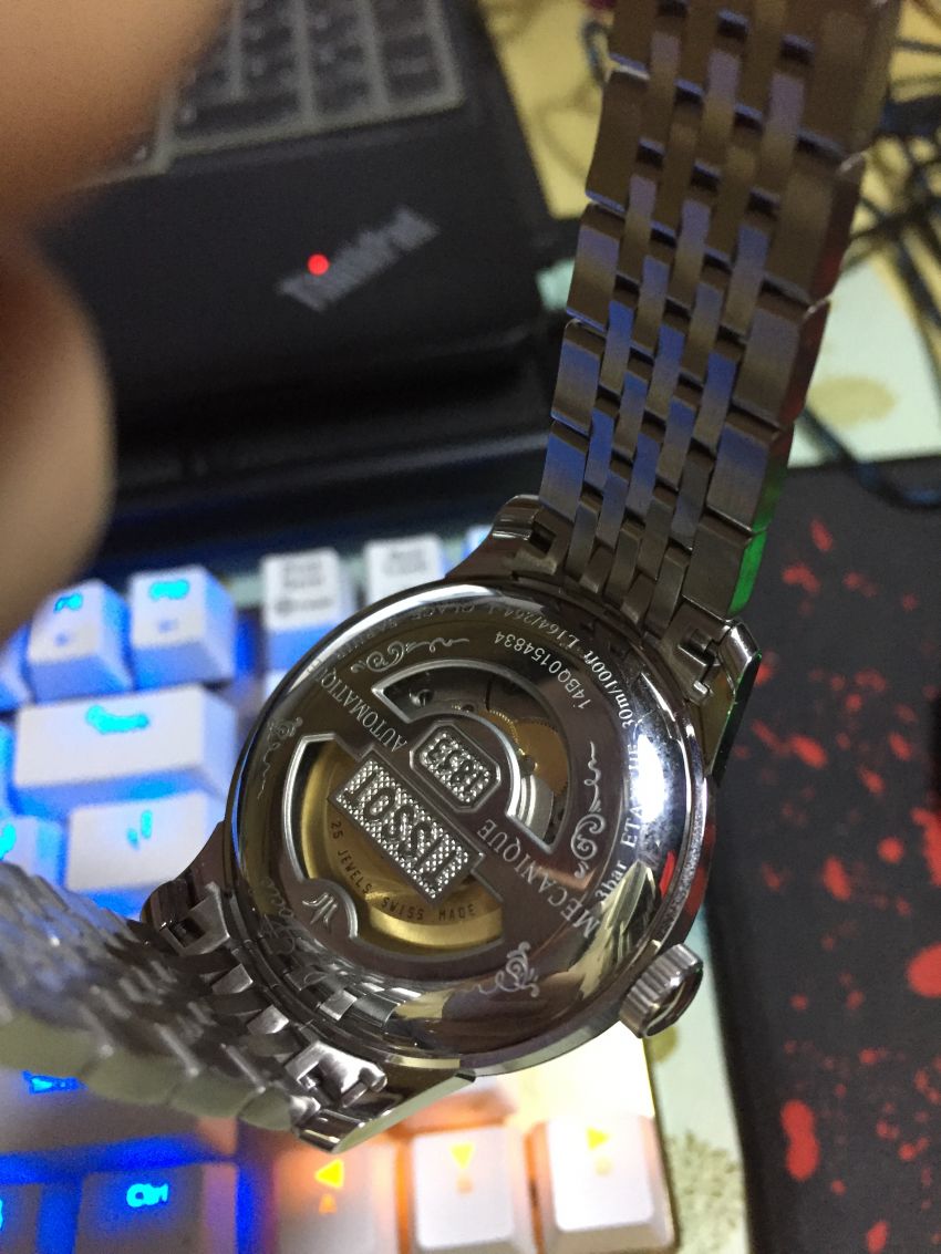 天梭T41.1.483.33手表【表友晒单作业】之前买过一...