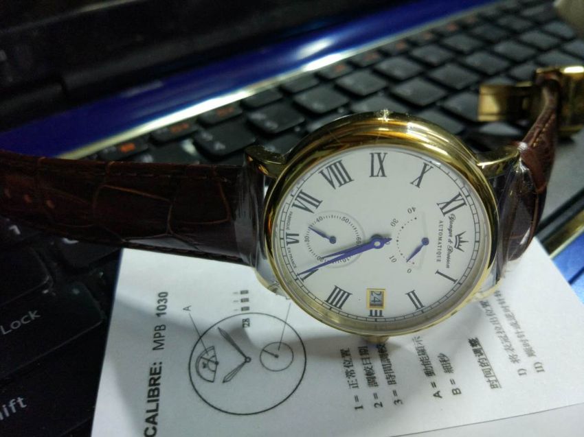雍加毕索YBH 8356-03 VS手表「表友晒单作业」已经买回来...