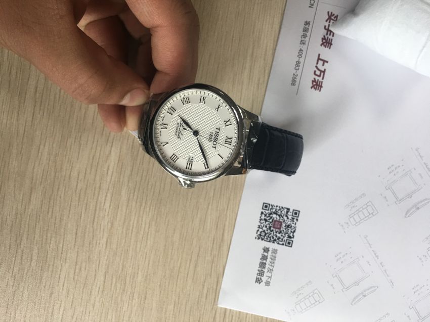 天梭T41.1.423.33手表【表友晒单作业】带着很帅，...
