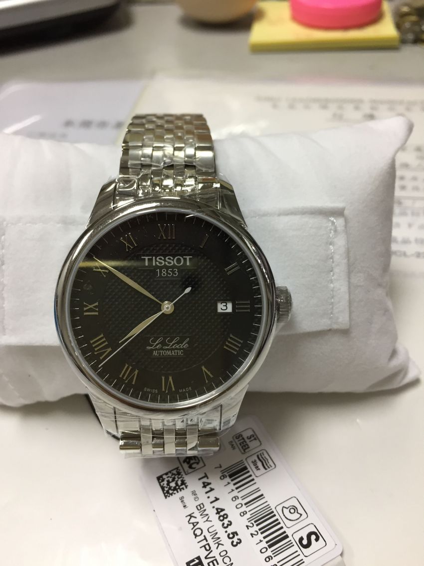 天梭T41.1.483.53手表【表友晒单作业】物流快!昨...