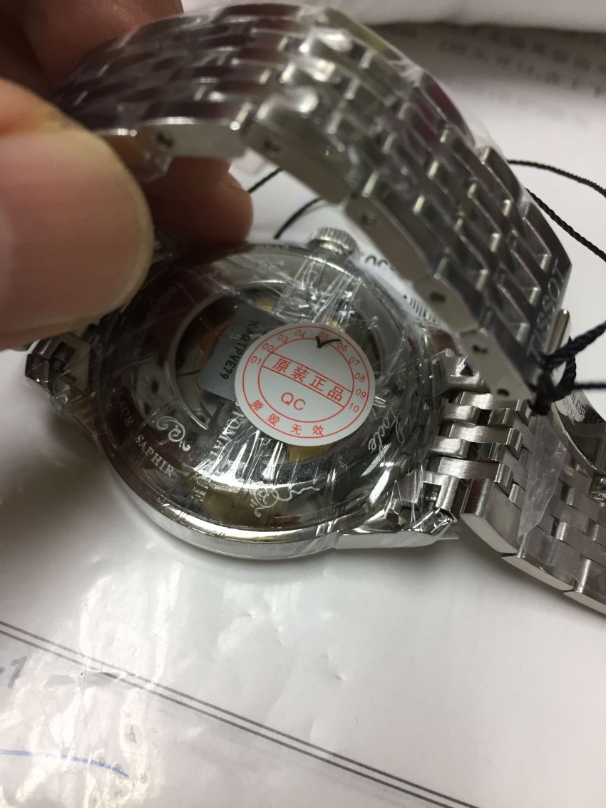 天梭T41.1.483.53手表【表友晒单作业】物流快!昨...