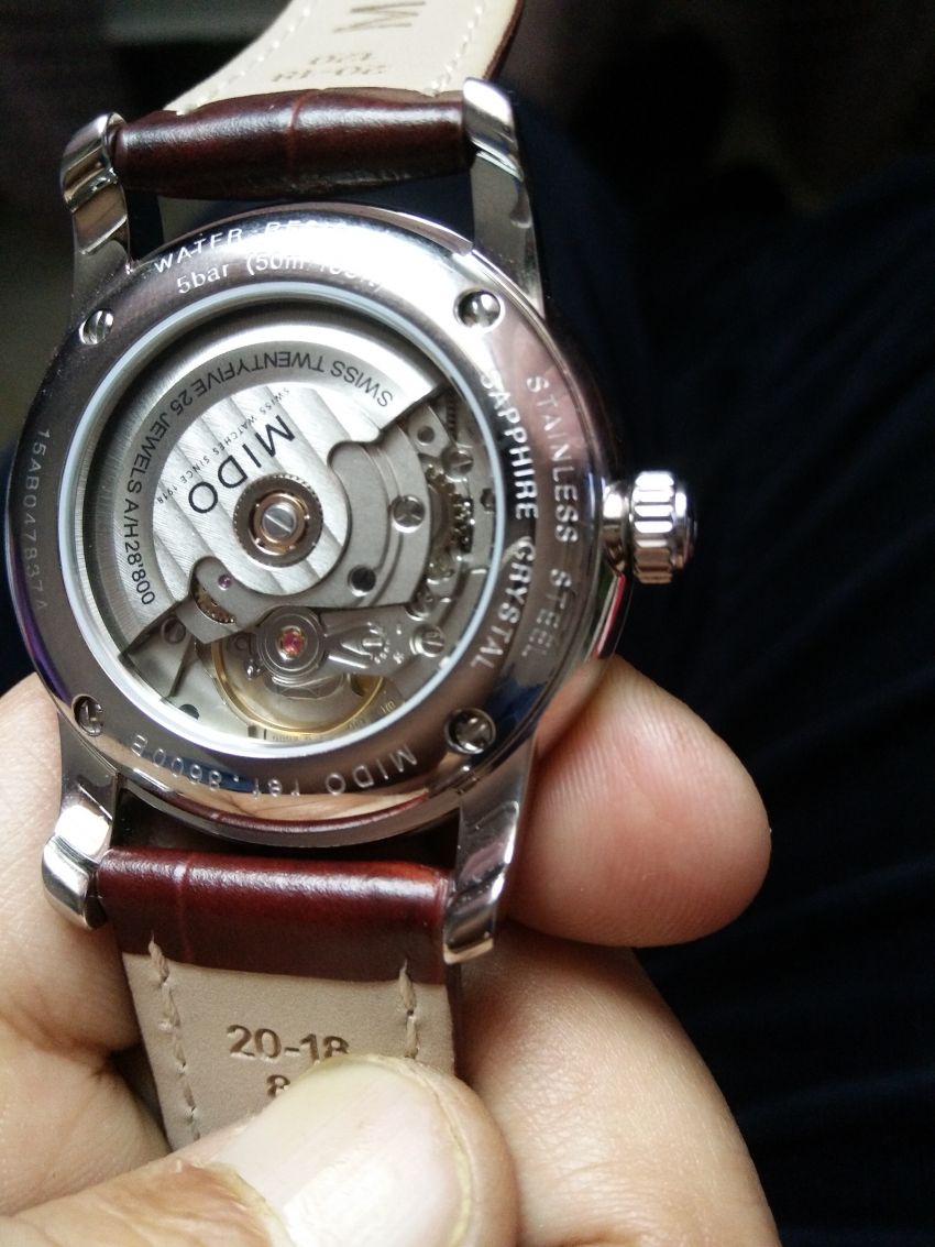 美度M8600.4.26.8手表【表友晒单作业】物流很给力...