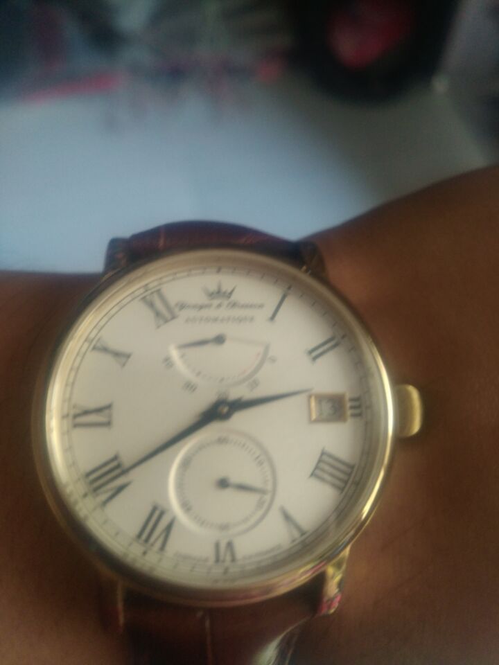 雍加毕索YBH 8356-03 VS手表「表友晒单作业」手表还不错...