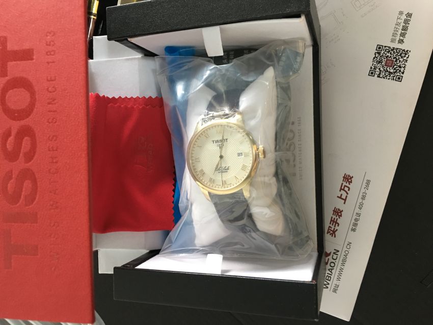 天梭T41.5.413.73手表【表友晒单作业】收到货后非...