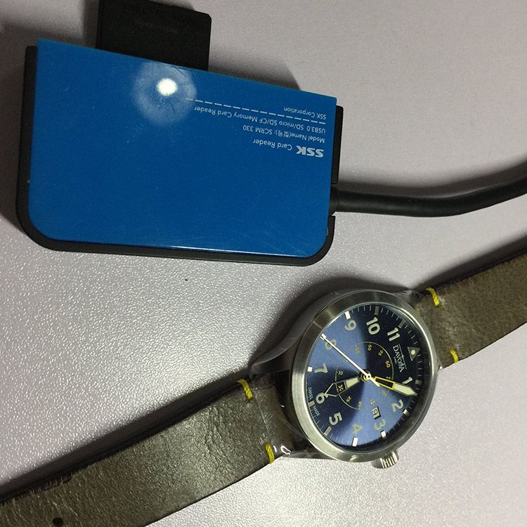 迪沃斯16156546手表【表友晒单作业】好看。蓝...