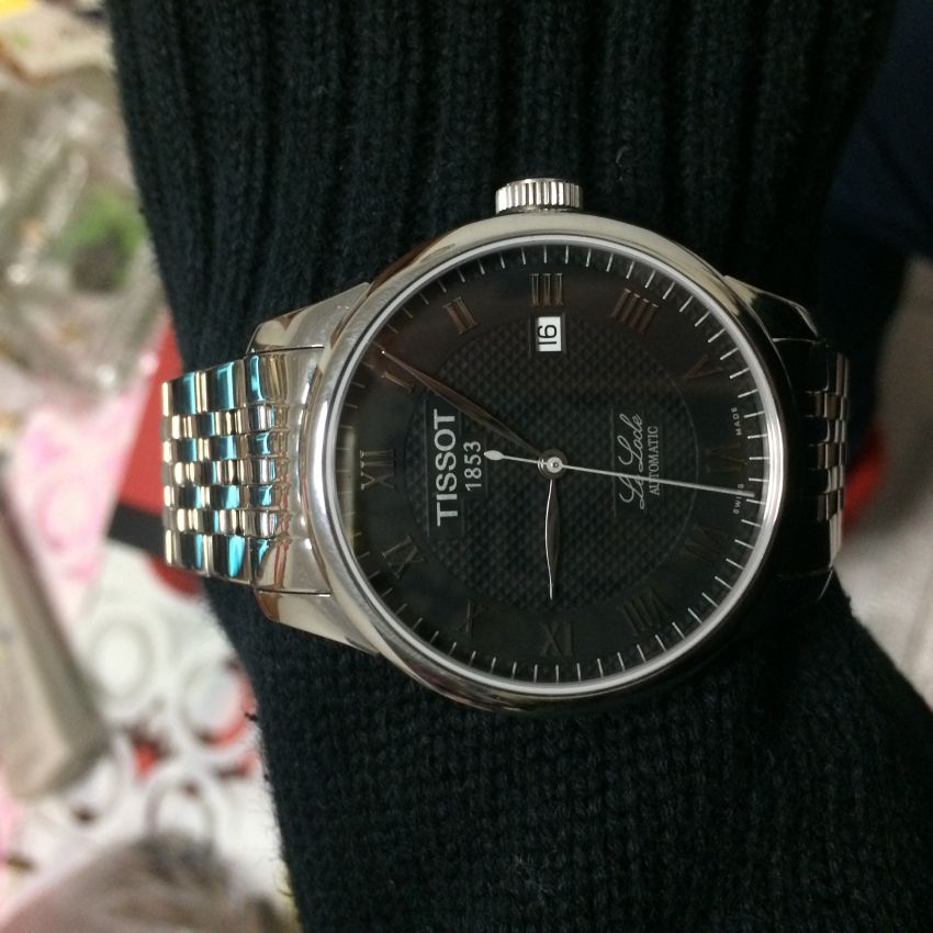 天梭T41.1.483.53手表【表友晒单作业】给爸爸买的...