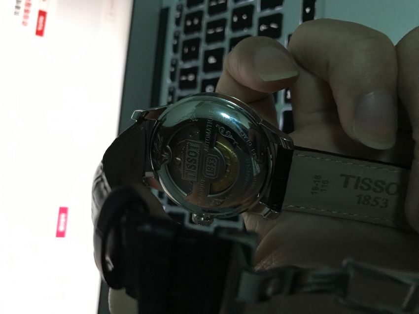 天梭T41.1.423.33手表【表友晒单作业】过年之前几...