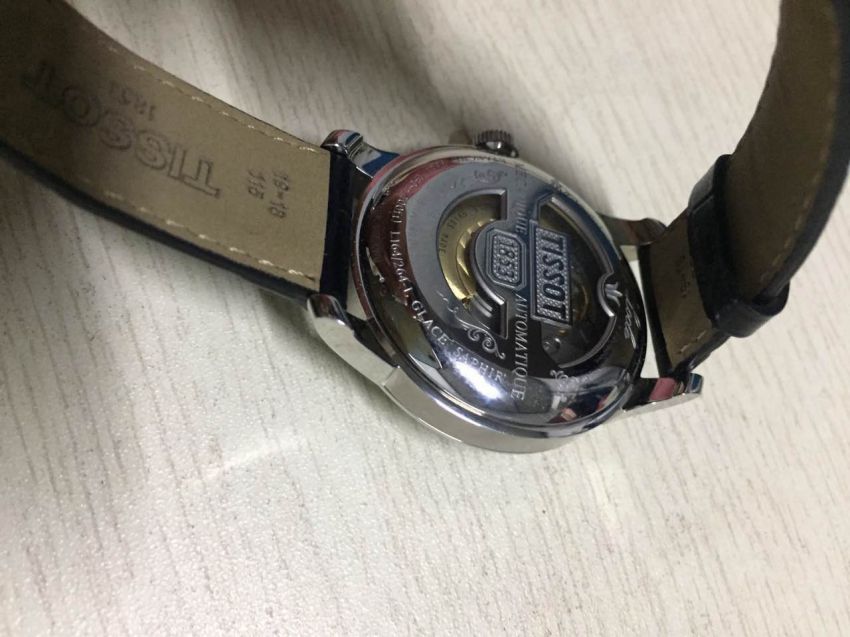 天梭T41.1.423.33手表【表友晒单作业】手表发货速...