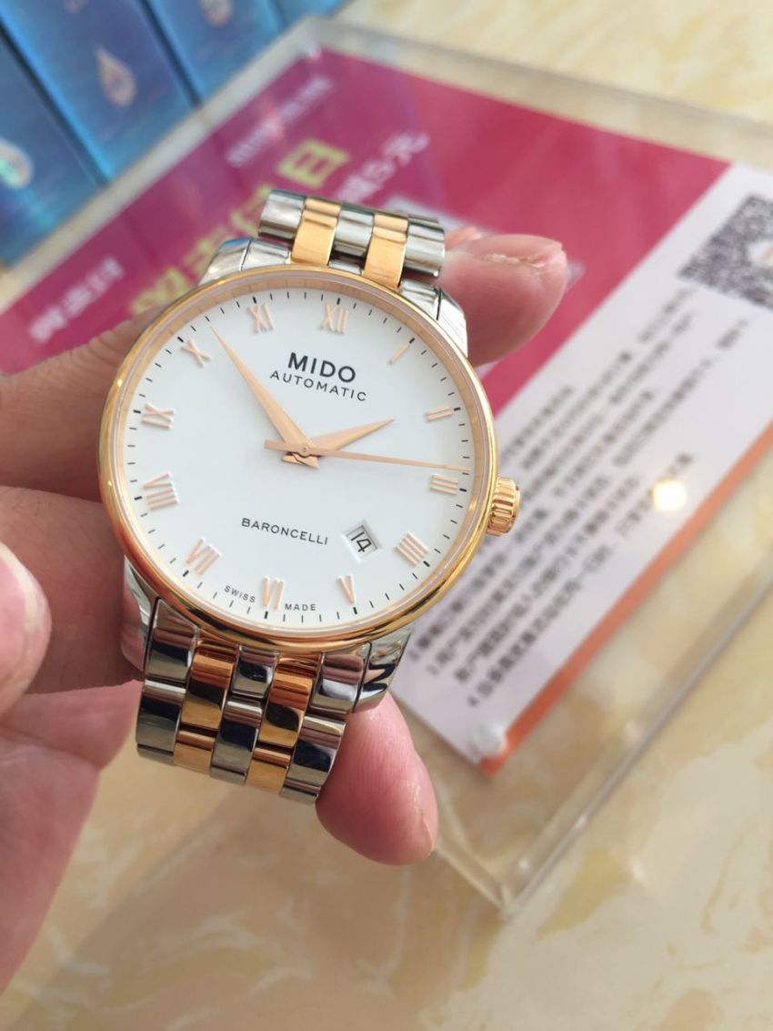 美度M8600.9.N6.1手表【表友晒单作业】爱人给我买...