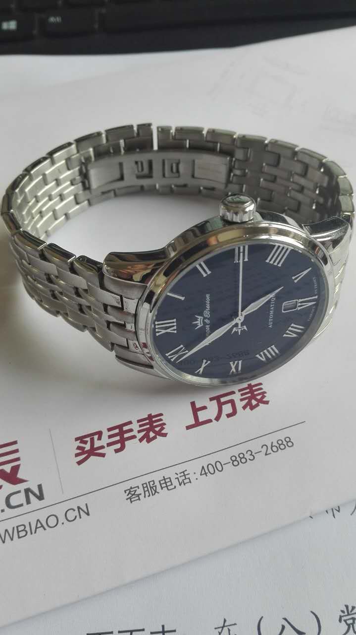 雍加毕索YBH 8343-11 M手表「表友晒单作业」表带长了好...