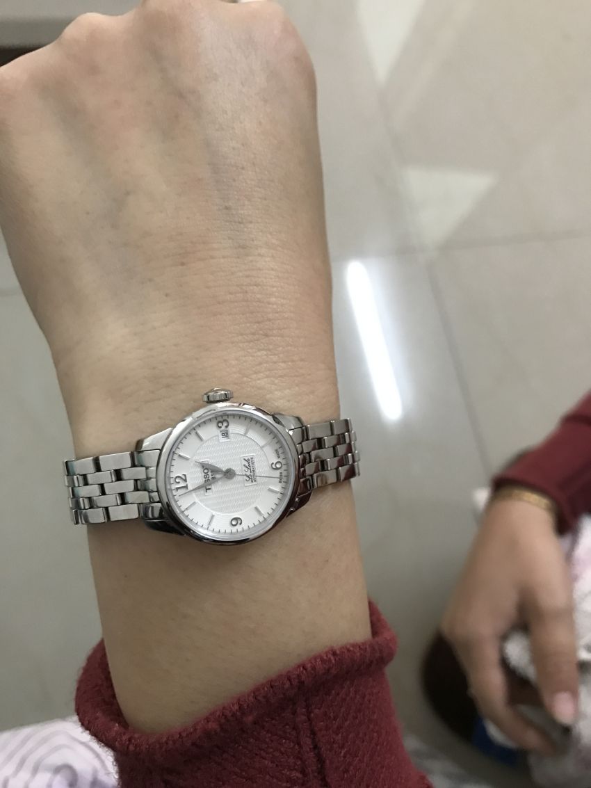 天梭T41.1.183.34手表【表友晒单作业】给老婆买的...