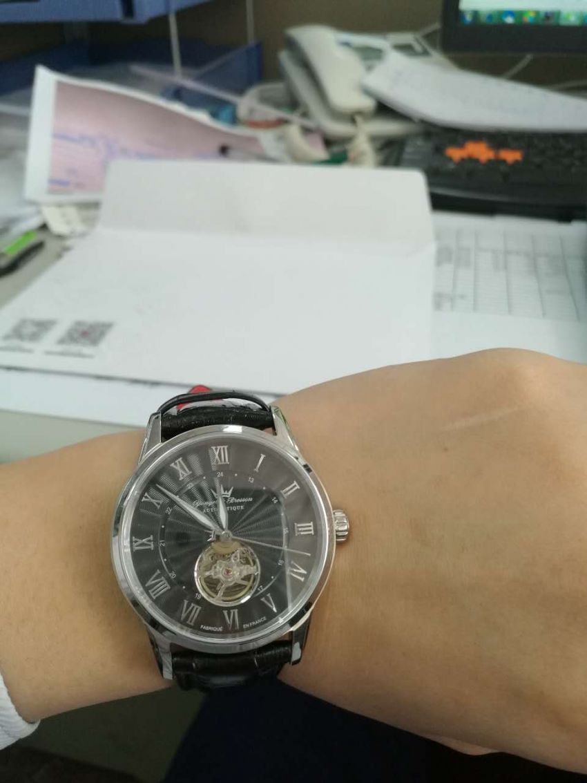 雍加毕索YBH 8523-01手表【表友晒单作业】很好，比较...