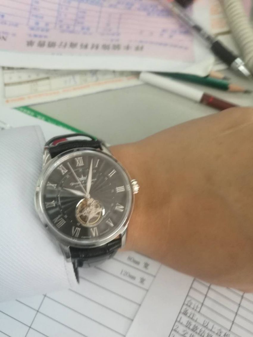 雍加毕索YBH 8523-01手表【表友晒单作业】很好，比较...