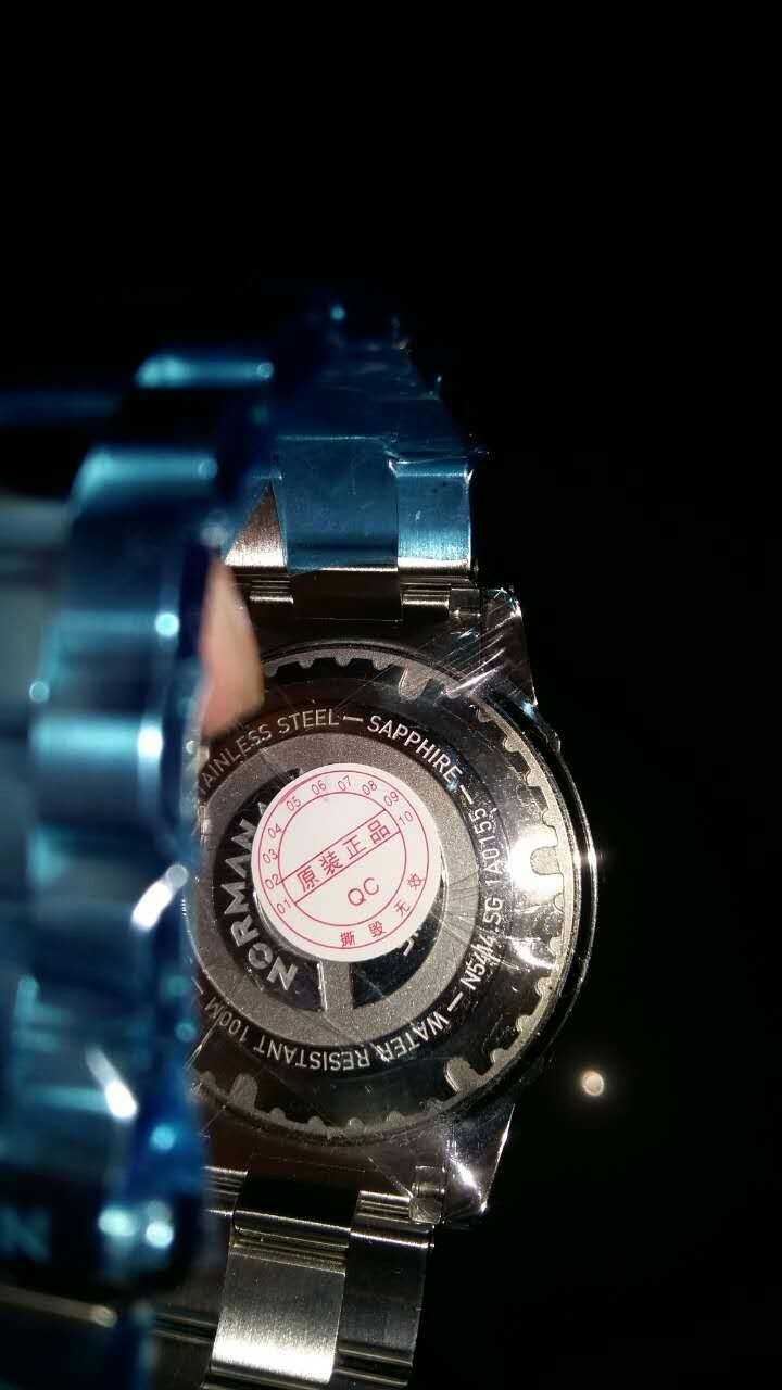 诺美纳81002手表【表友晒单作业】特意戴了一...