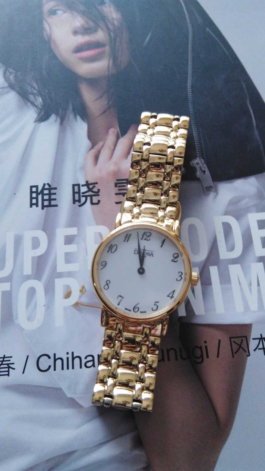 迪沃斯16858226手表【表友晒单作业】很时尚，看...